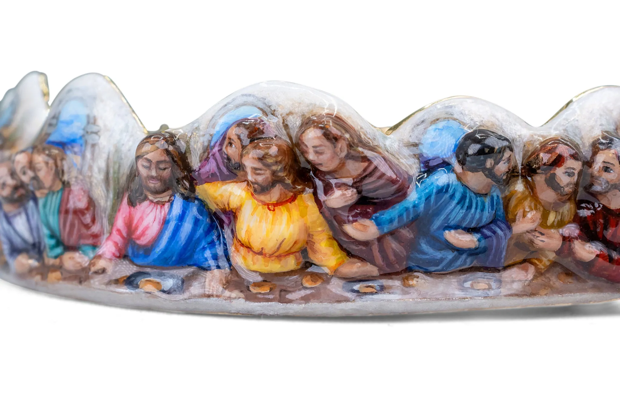 14K Last Supper Enamel (Top) Grill