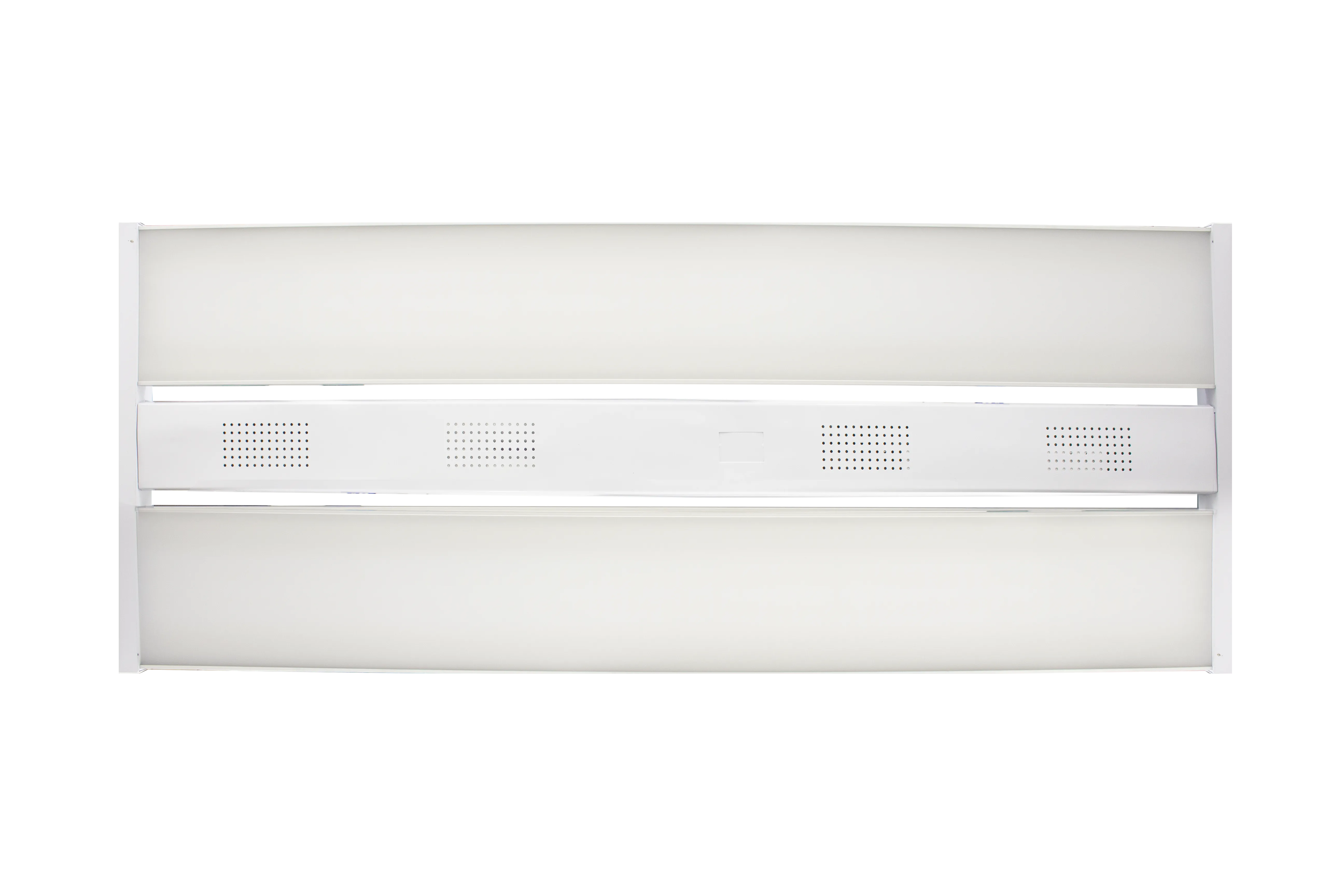 4ft Linear High Bay, 52,000 Lumens, 200W/300W/400W Selectable, 120-277V, 5000K CCT, White Finish