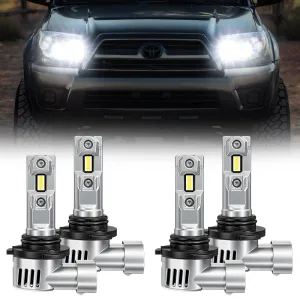 9005 9006 LED Headlight Bulbs For 2003-2005 Toyota 4Runner