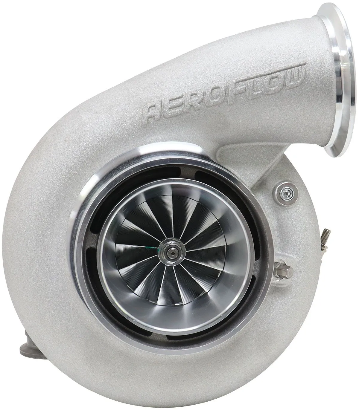 Aeroflow BOOSTED 7682 V-BAND 1.01 Turbocharger 1500HP, Natural Cast Finish (AF8005-4097)