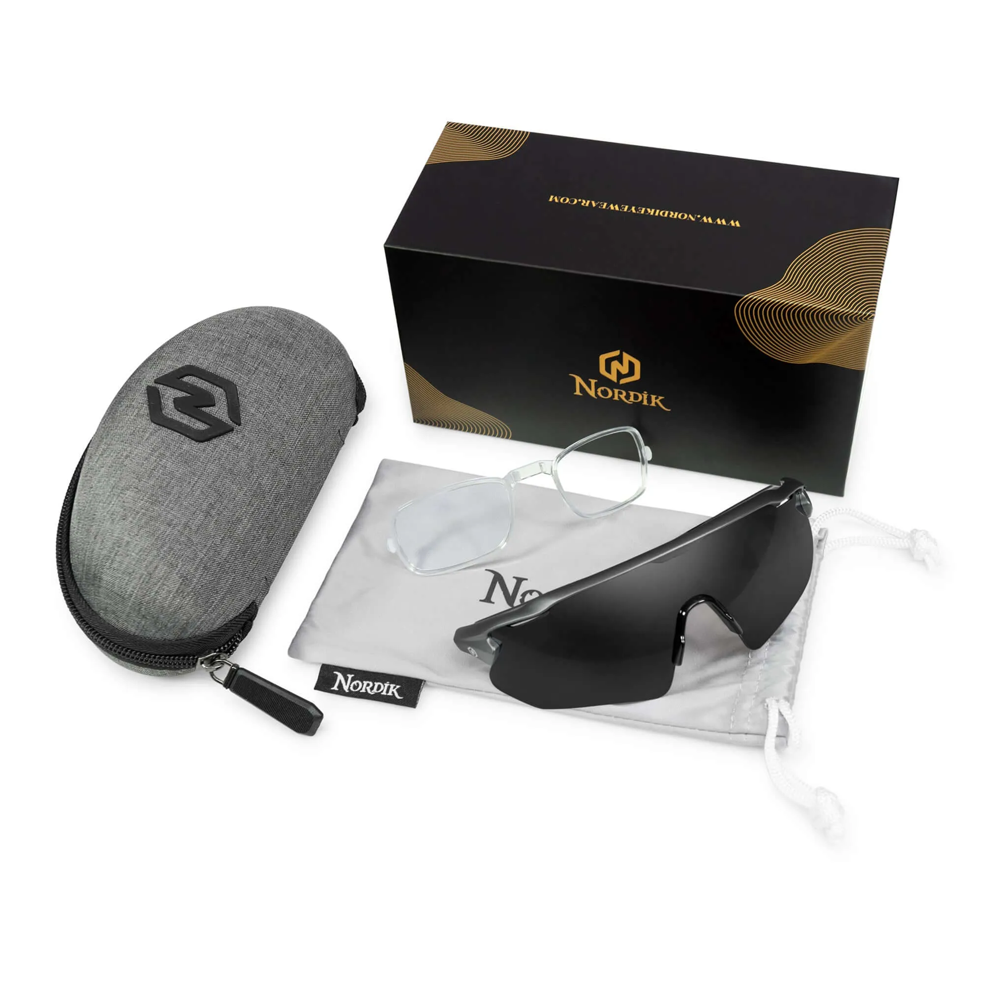 AKSEL Sports Sunglasses for Hiking, Running, Cycling - Men - Women - UV Protection