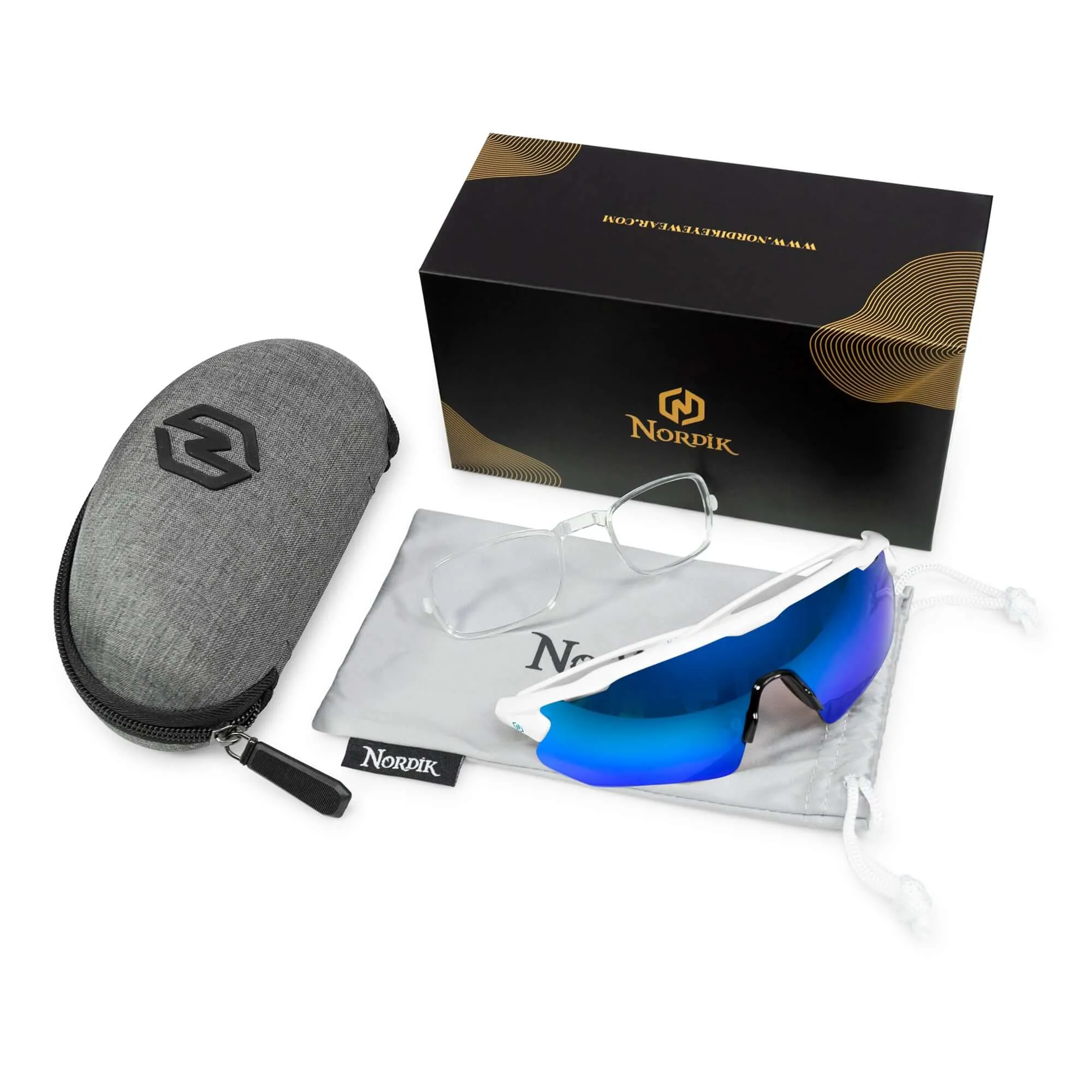 AKSEL Sports Sunglasses for Hiking, Running, Cycling - Men - Women - UV Protection