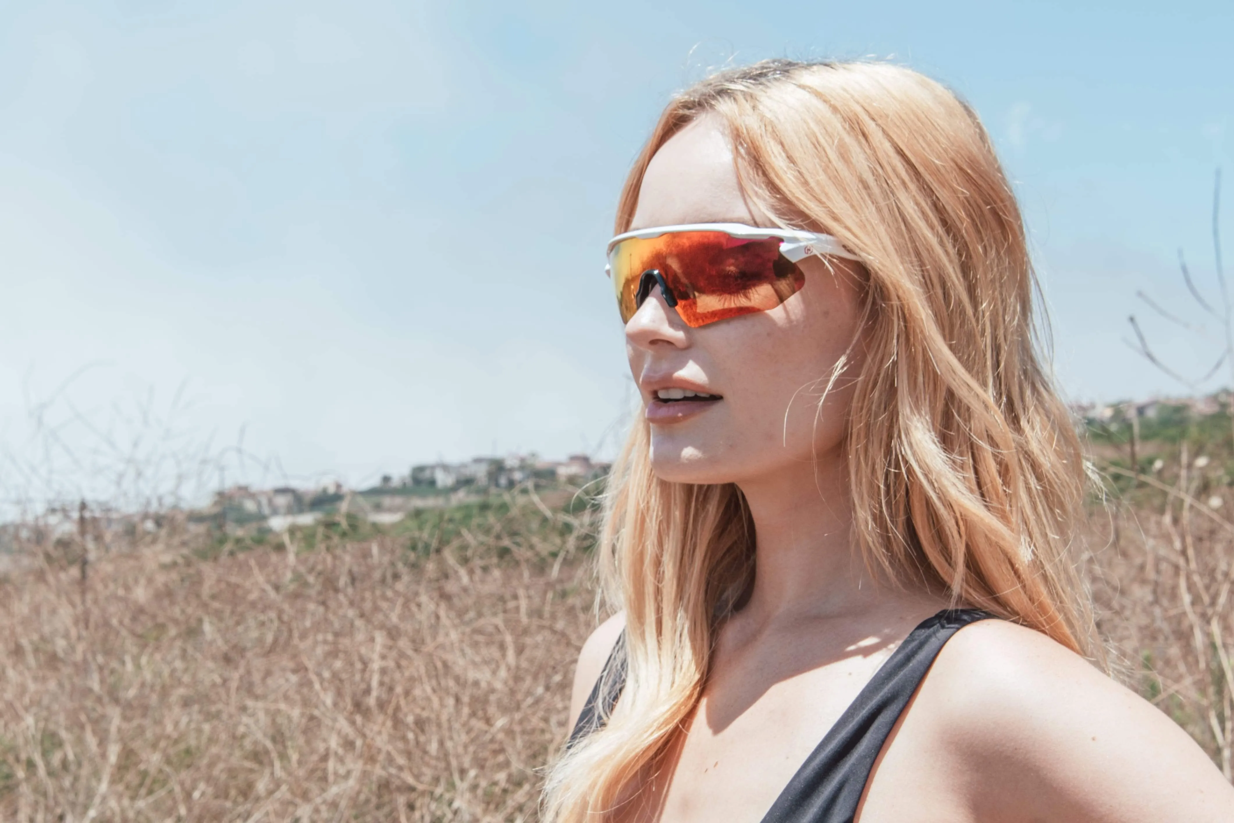AKSEL Sports Sunglasses for Hiking, Running, Cycling - Men - Women - UV Protection