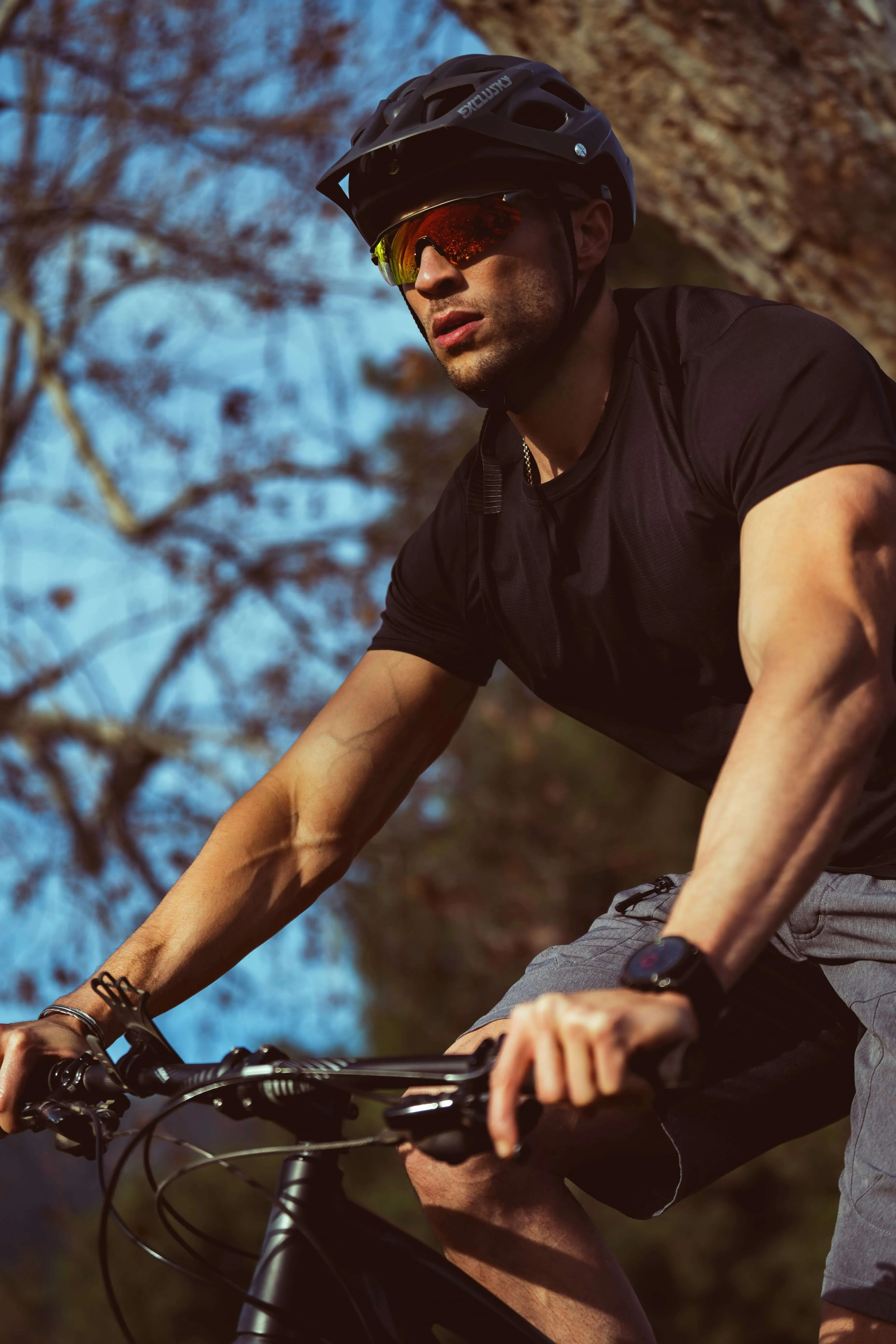 AKSEL Sports Sunglasses for Hiking, Running, Cycling - Men - Women - UV Protection