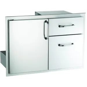 American Outdoor Grill: 30" Door/Double Drawer Combo
