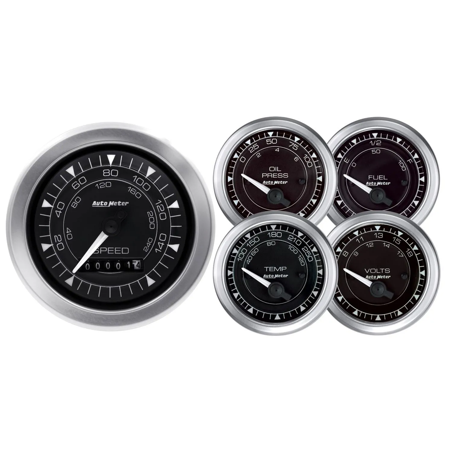 AutoMeter Chrono Series Gauge Kits 8100