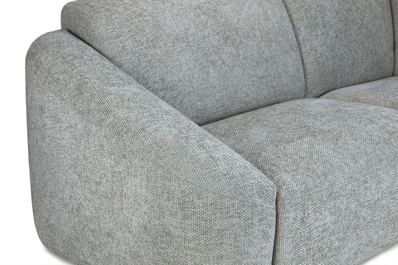 Belah Modular Sofa - Grey Large Corner - 297 x 297 CM