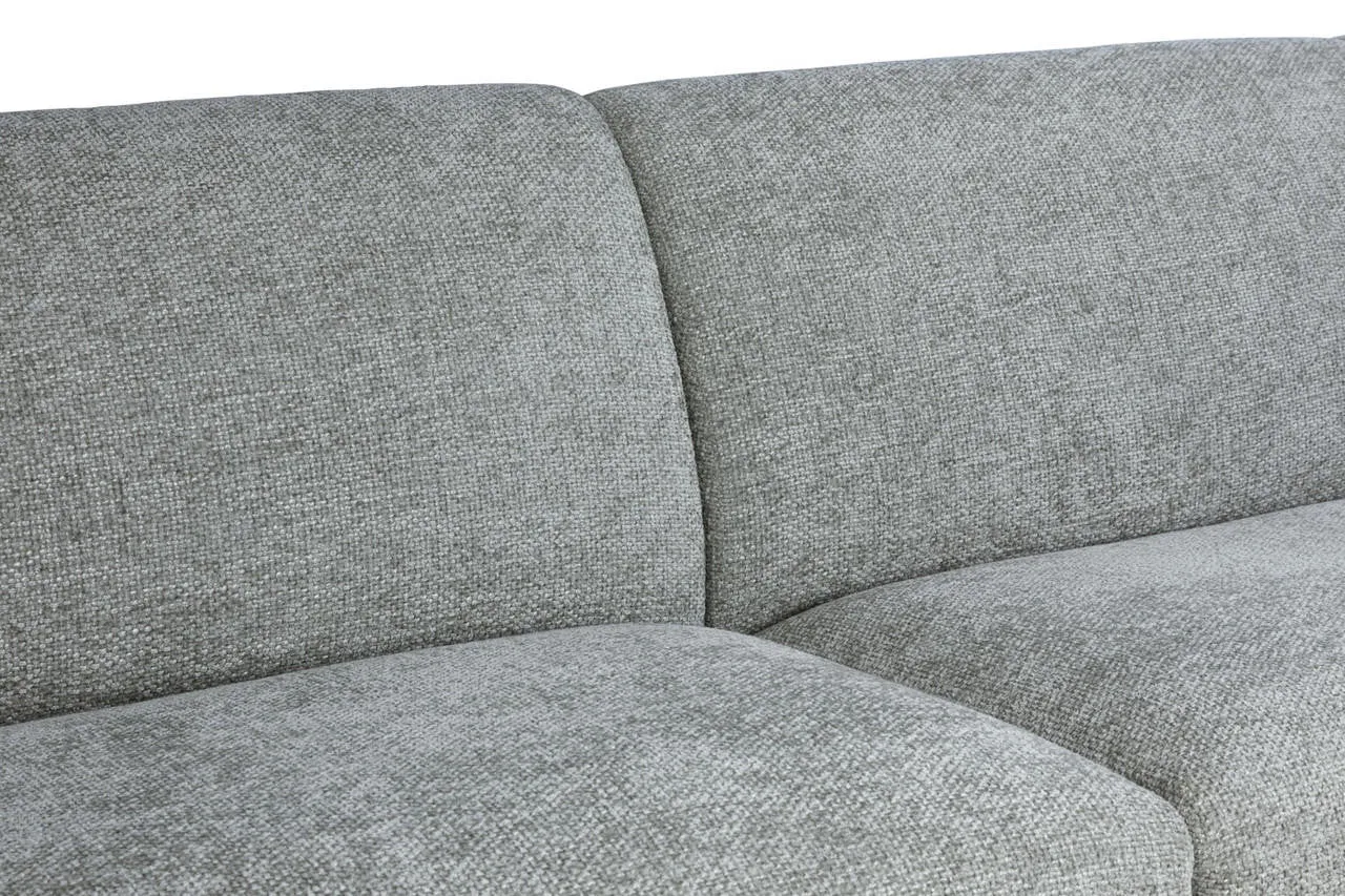Belah Modular Sofa - Grey Large Corner - 297 x 297 CM
