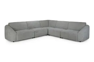 Belah Modular Sofa - Grey Large Corner - 297 x 297 CM