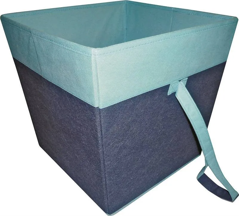 Bin Storage Blue 15x15x15in
