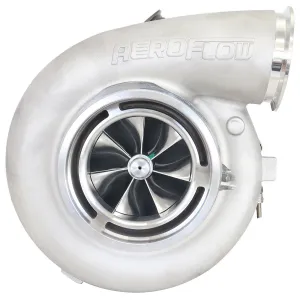 BOOSTED 102102 V-Band 1.22 Turbocharger 2500HP, Natural Cast Finish AF8006-6022