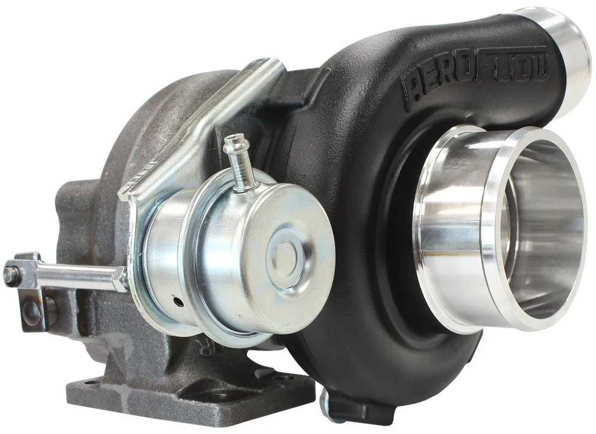 BOOSTED 4647 .64 Turbocharger 475HP, Hi Temp Black Finish AF8005-2000BLK