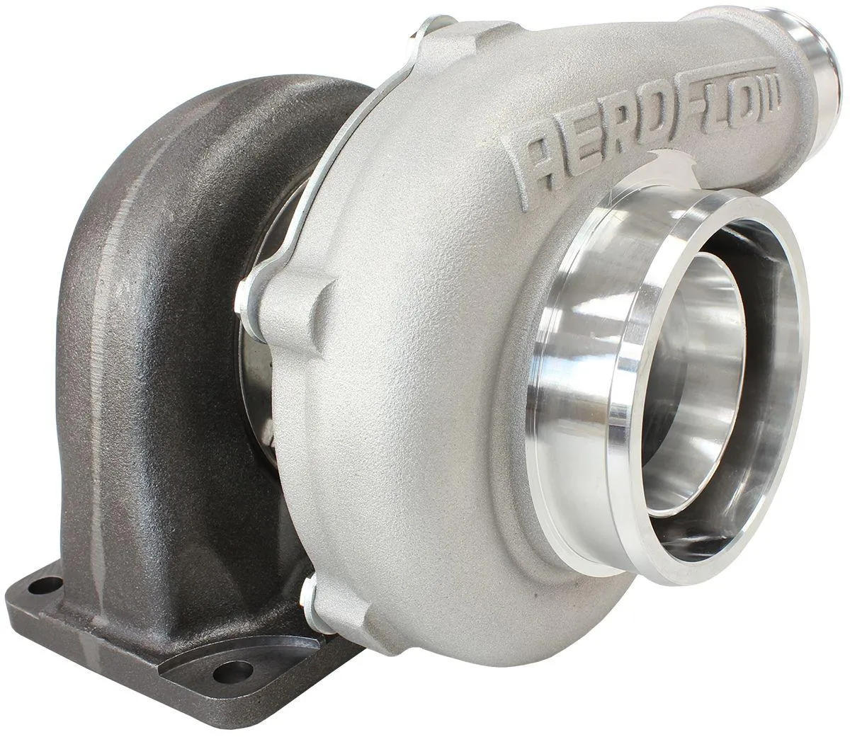 BOOSTED 5855 .82 Turbocharger 750HP, Natural Cast Finish AF8005-3006