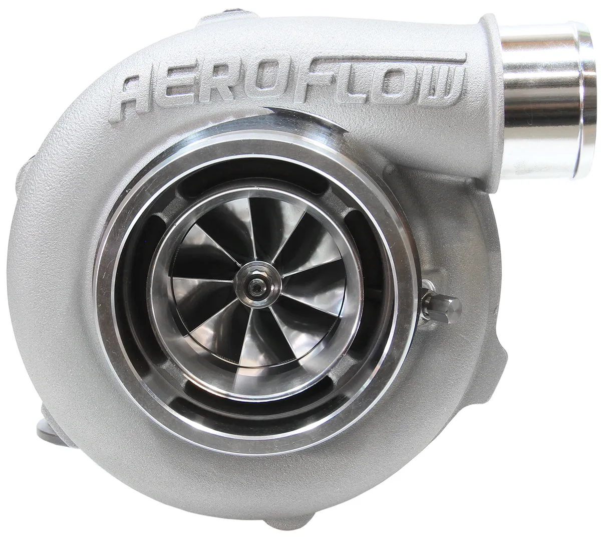 BOOSTED 5855 V-Band .83 Turbocharger 750HP, Natural Cast Finish AF8005-3033