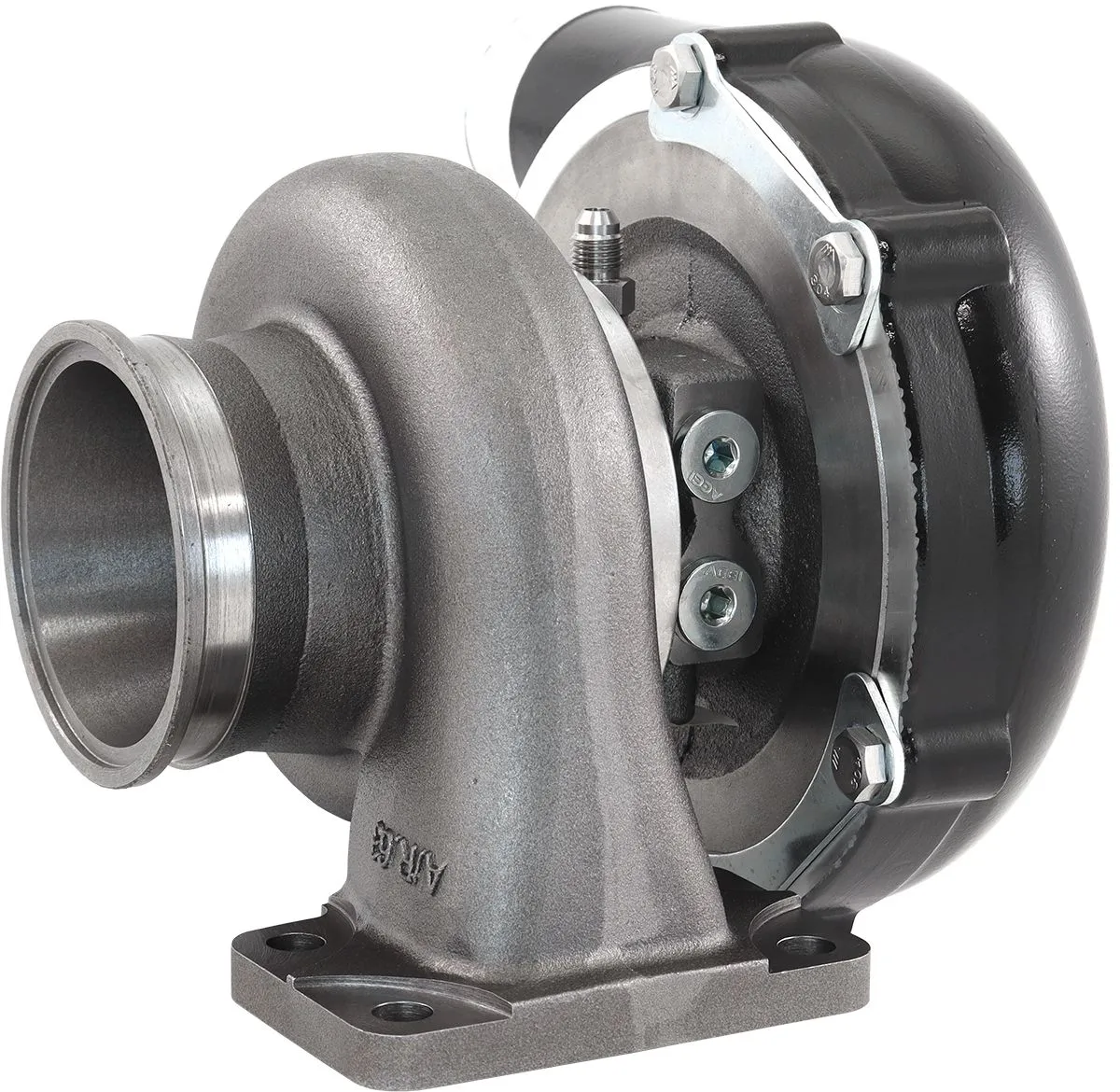 BOOSTED 6255 .83 Turbocharger 900HP, Hi Temp Black Finish AF8005-3052BLK
