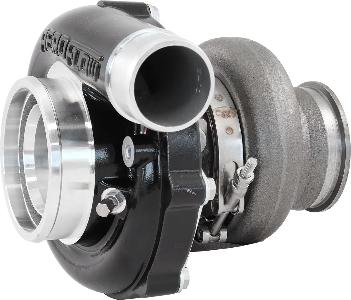 BOOSTED 6255 .83 Turbocharger 900HP, Hi Temp Black Finish AF8005-3052BLK
