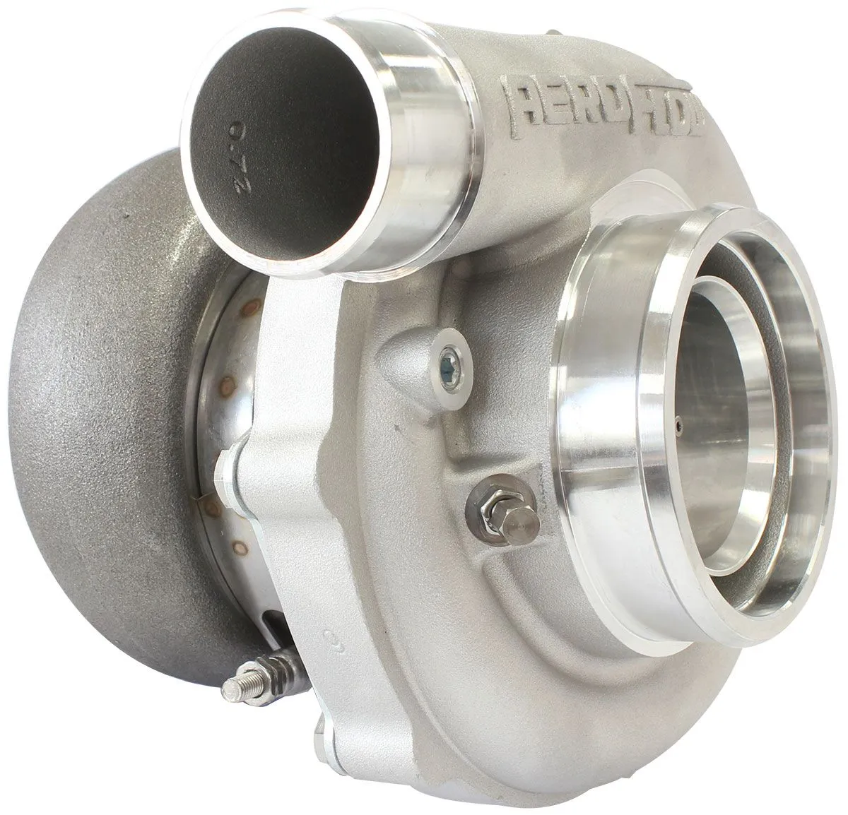 BOOSTED 6262 .83 Reverse Rotation Turbocharger 900HP, Natural Cast Finish AF8005