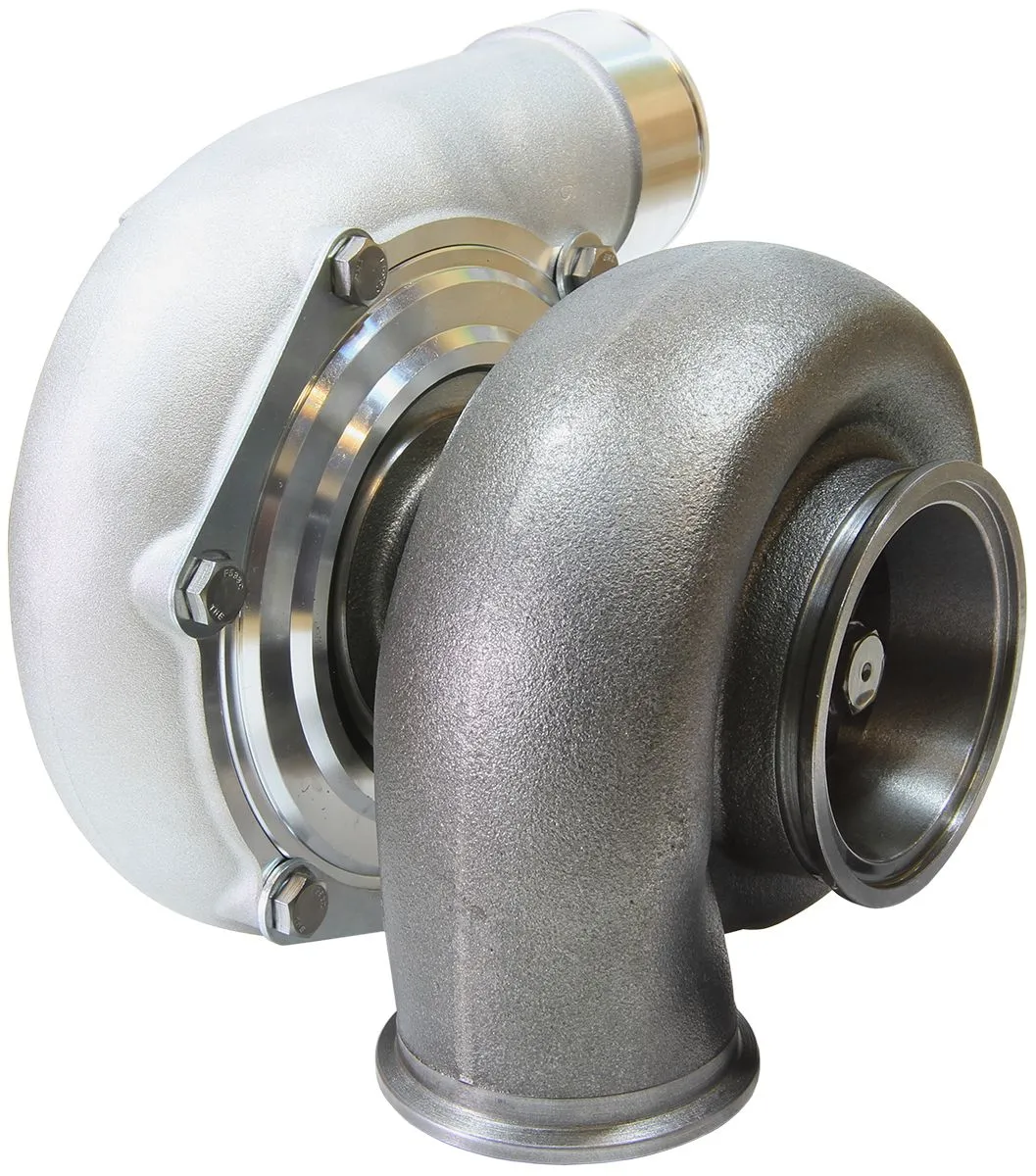 BOOSTED 6662 1.01 Reverse Rotation Turbocharger 900HP, Natural Cast Finish AF800