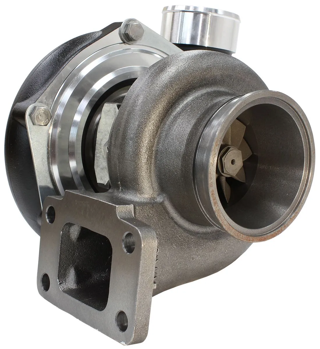 BOOSTED 6662 .63 Turbocharger 900HP, Hi Temp Black Finish AF8005-3015BLK