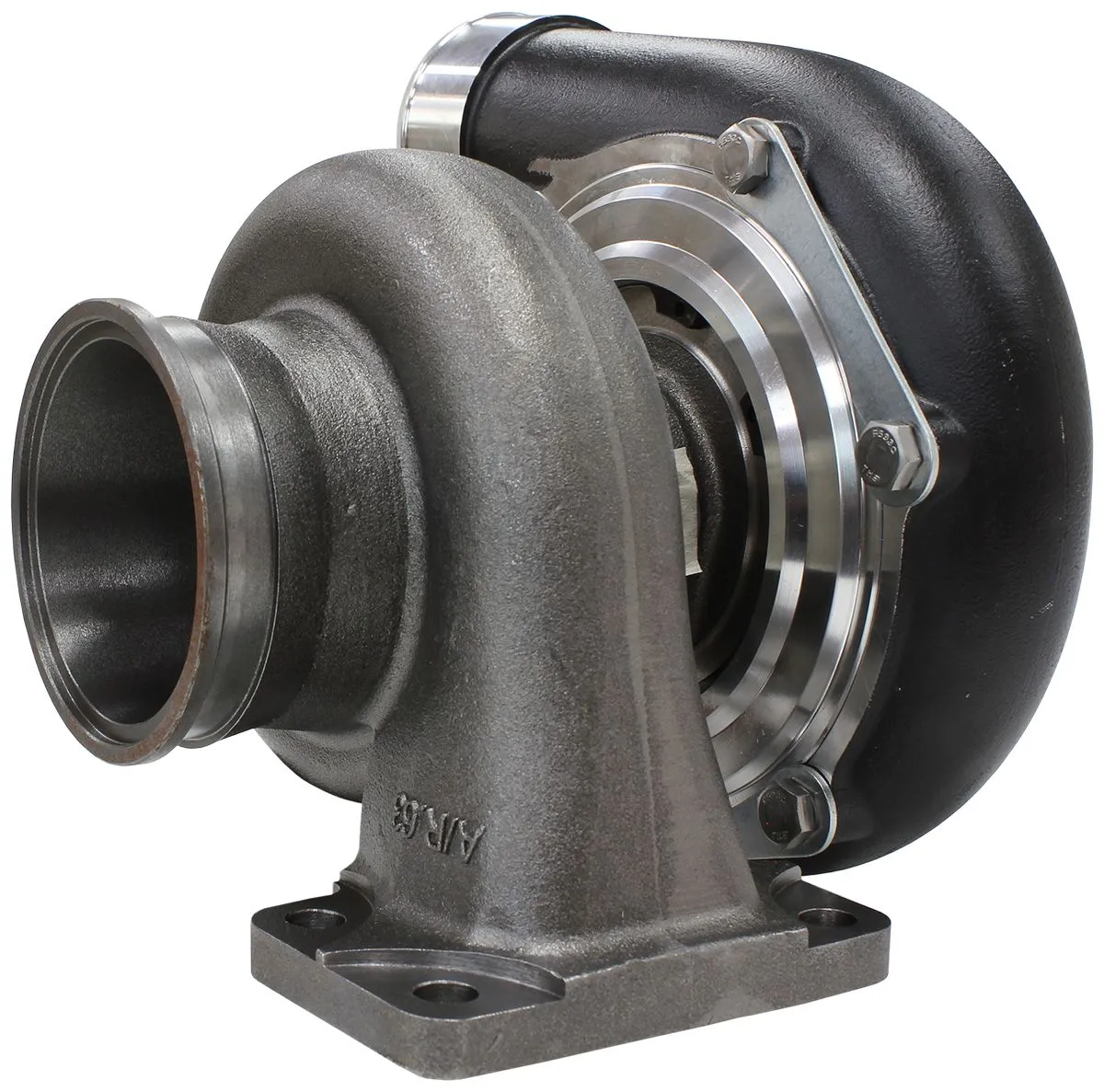 BOOSTED 6662 .63 Turbocharger 900HP, Hi Temp Black Finish AF8005-3015BLK