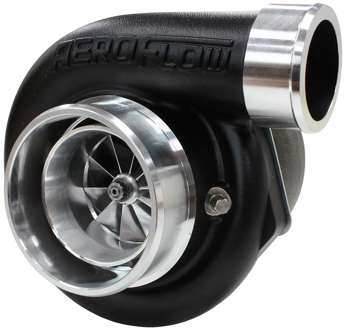 BOOSTED 6662 .63 Turbocharger 900HP, Hi Temp Black Finish AF8005-3015BLK