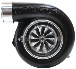 BOOSTED 6662 .83 Reverse Rotation Turbocharger 900HP, Hi Temp Black Finish AF800