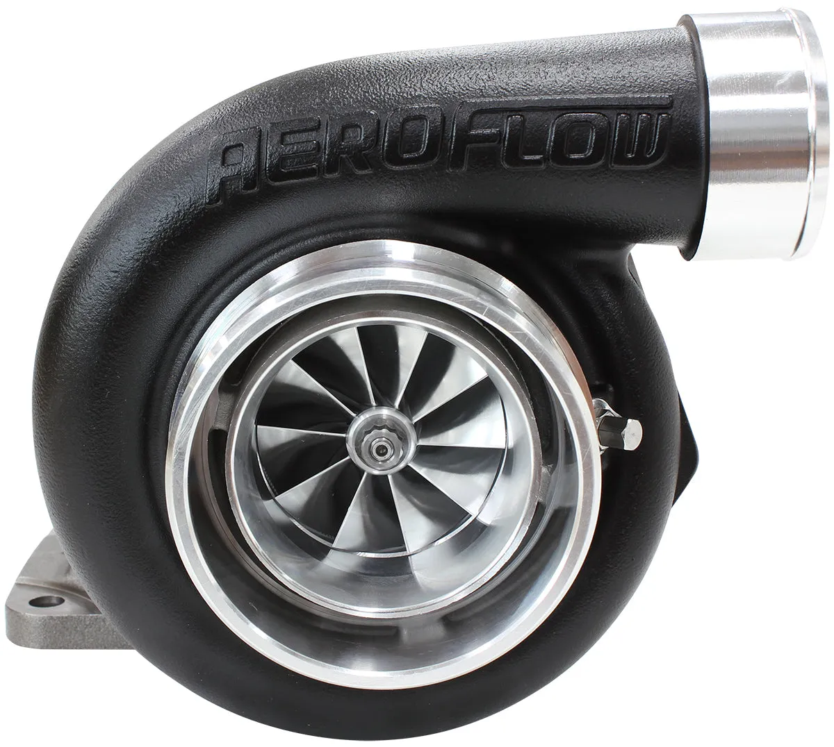 BOOSTED 6662 T4 .82 Turbocharger 900HP, Hi Temp Black Finish AF8005-4000BLK