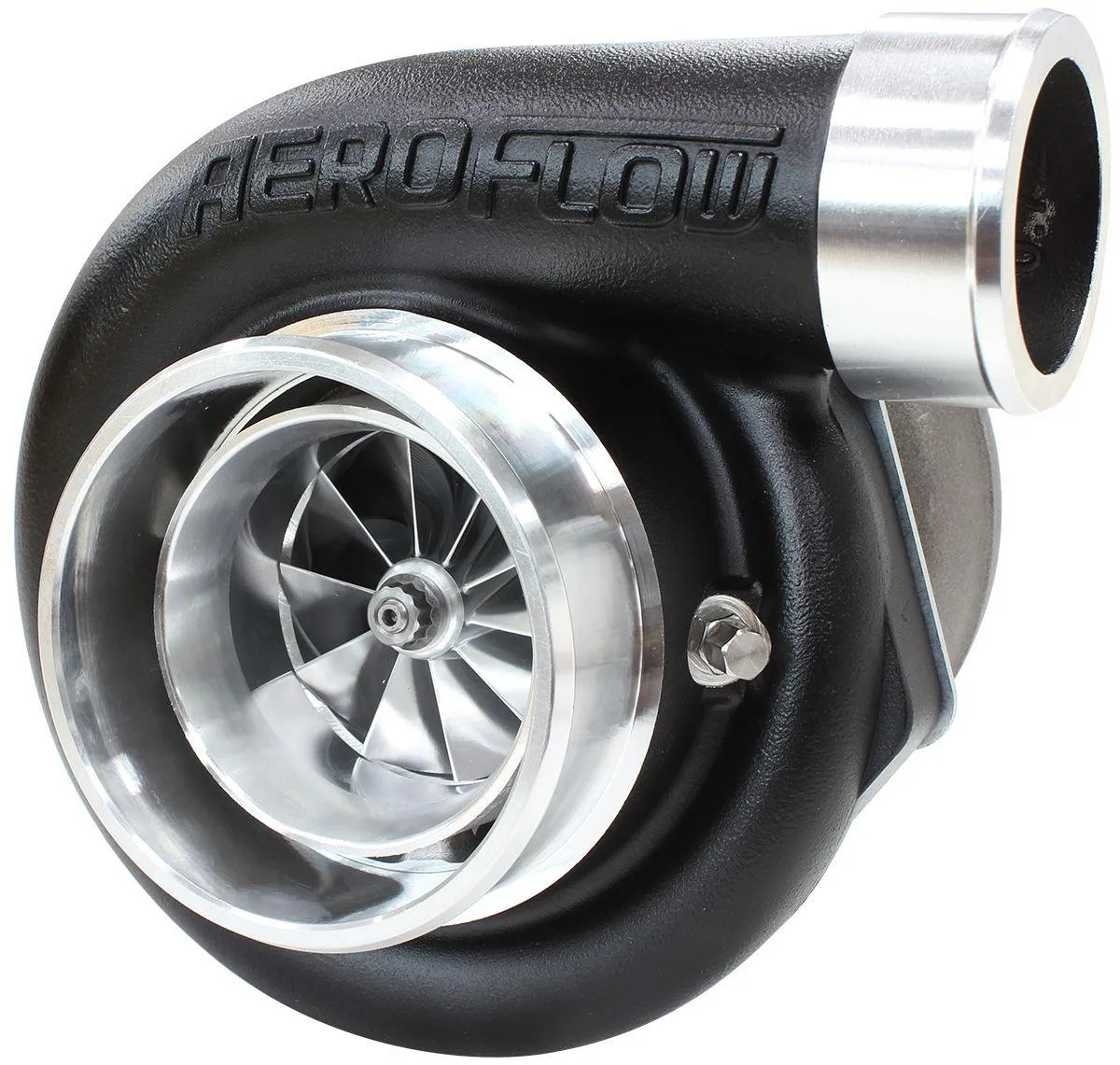 BOOSTED 6662 T4 .82 Turbocharger 900HP, Hi Temp Black Finish AF8005-4000BLK