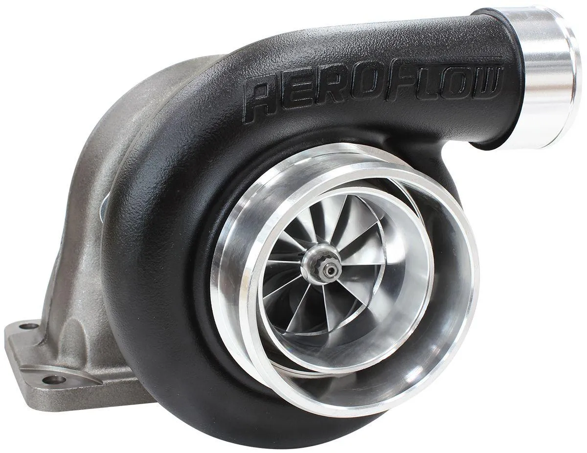 BOOSTED 6662 T4 .82 Turbocharger 900HP, Hi Temp Black Finish AF8005-4000BLK
