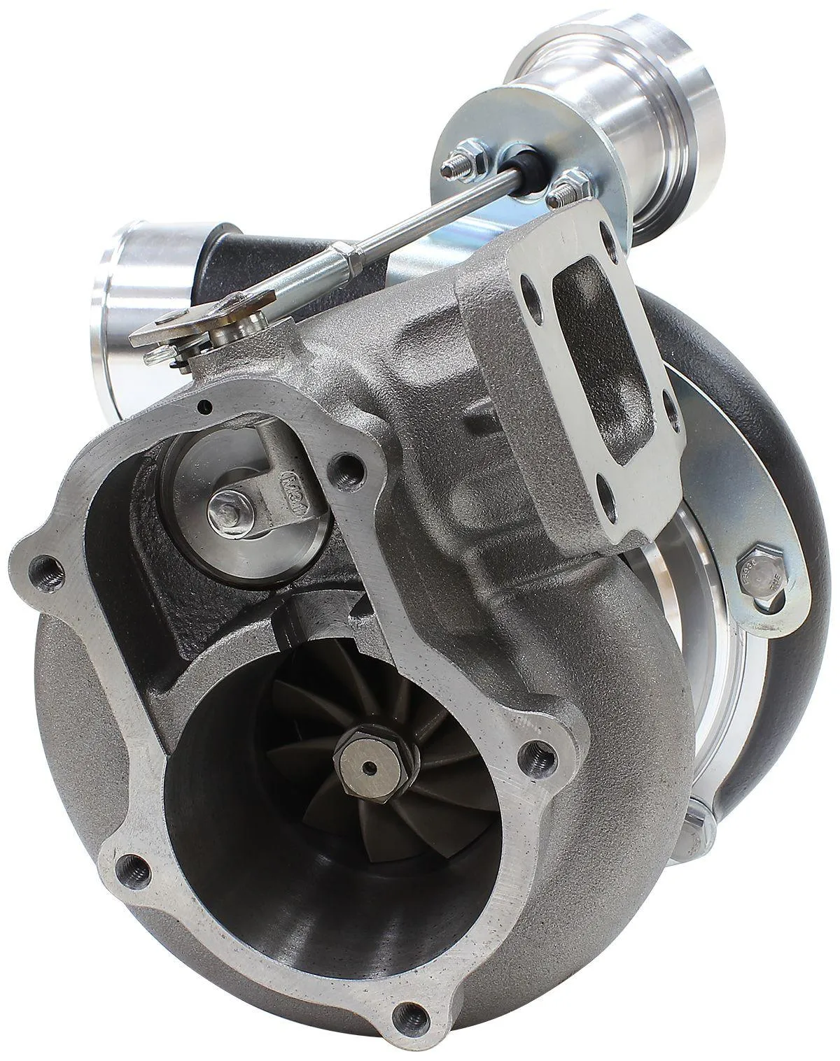 BOOSTED 6662 XR6 1.06 Turbocharger 825HP, Hi Temp Black Finish AF8005-3014BLK