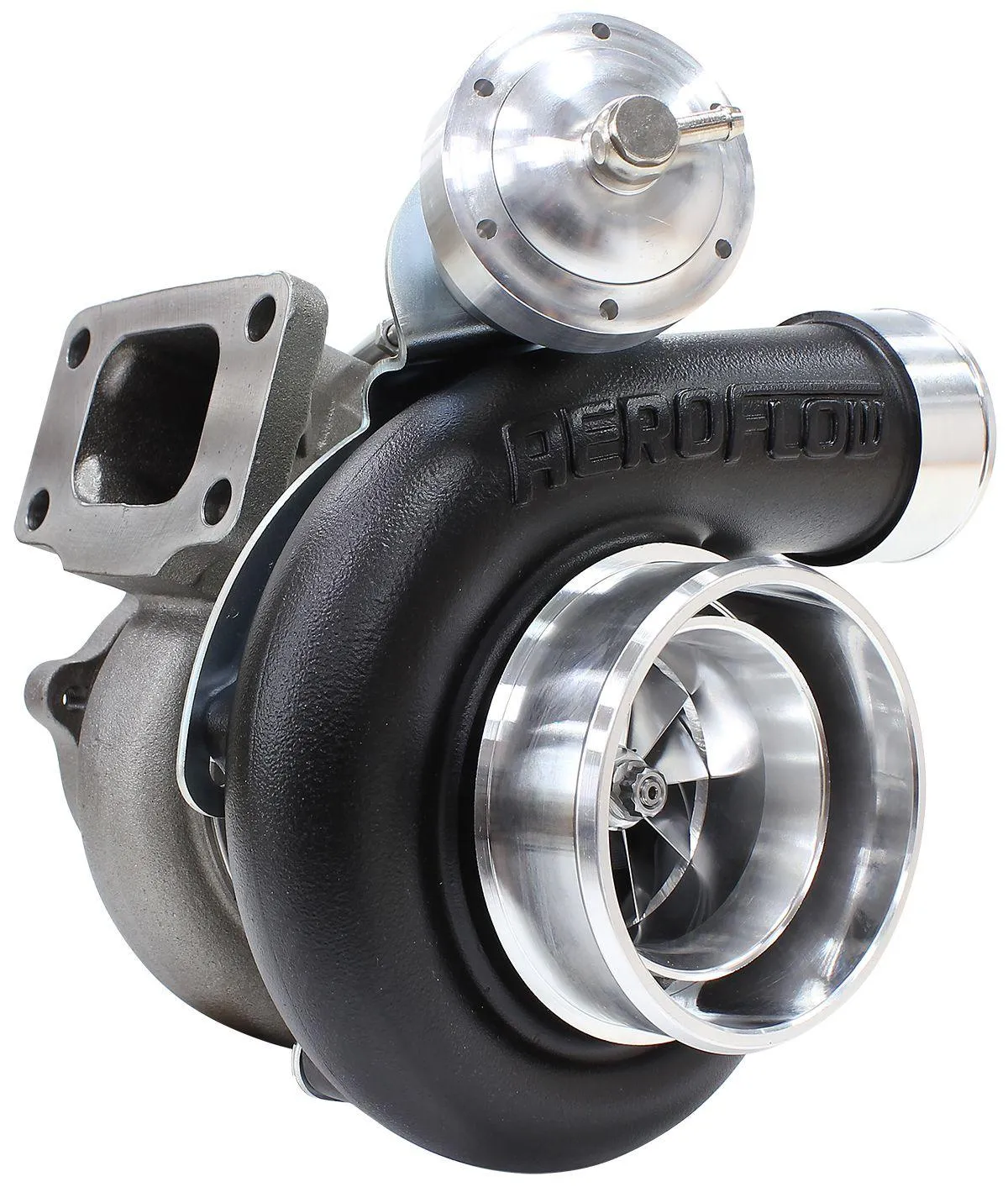 BOOSTED 6662 XR6 1.06 Turbocharger 825HP, Hi Temp Black Finish AF8005-3014BLK
