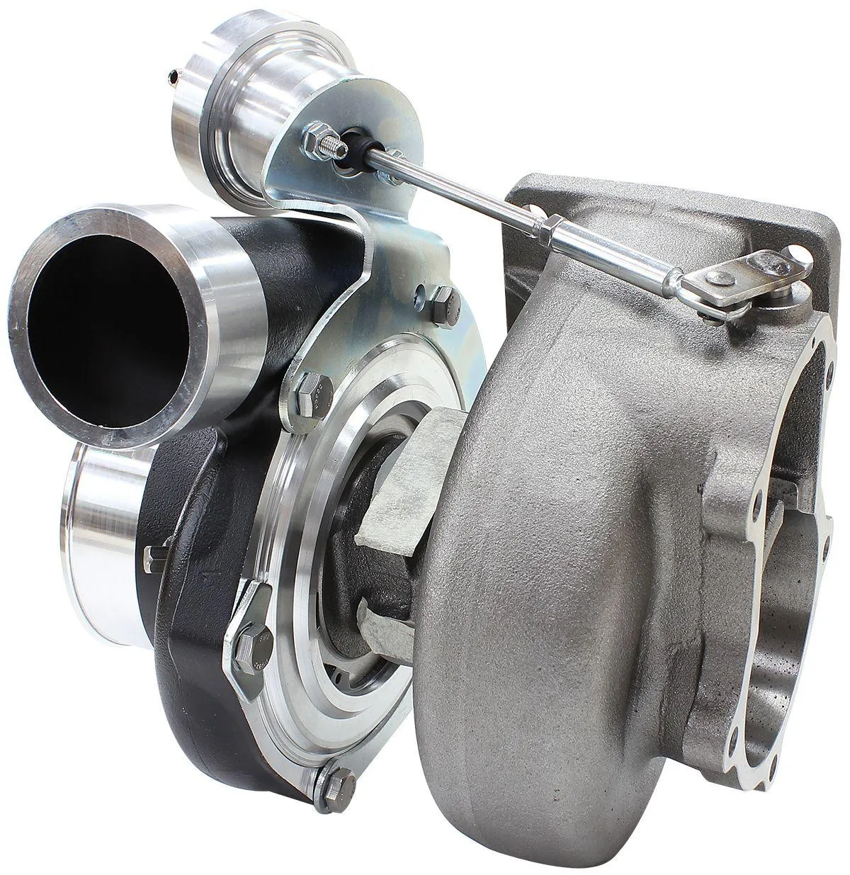 BOOSTED 6662 XR6 1.06 Turbocharger 825HP, Hi Temp Black Finish AF8005-3014BLK