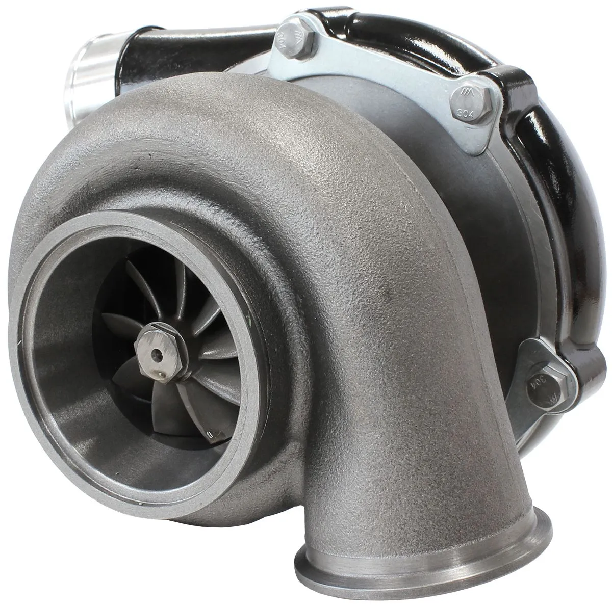 BOOSTED 6862 .83 Turbocharger 1050HP, Hi Temp Black Finish AF8005-3072BLK