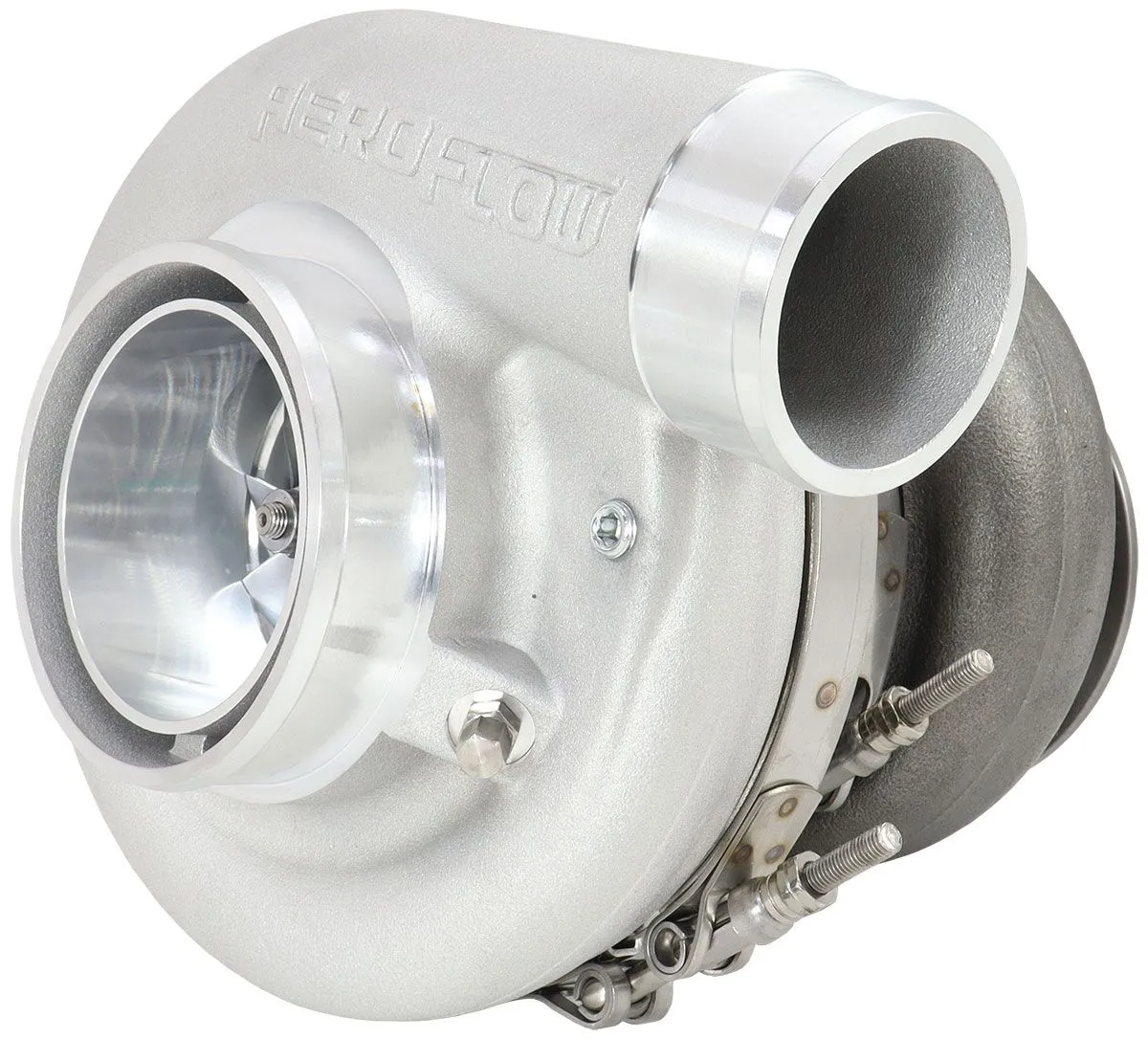 BOOSTED 7170 V-Band 0.85 Turbocharger 1150HP, Natural Cast Finish AF8005-4067
