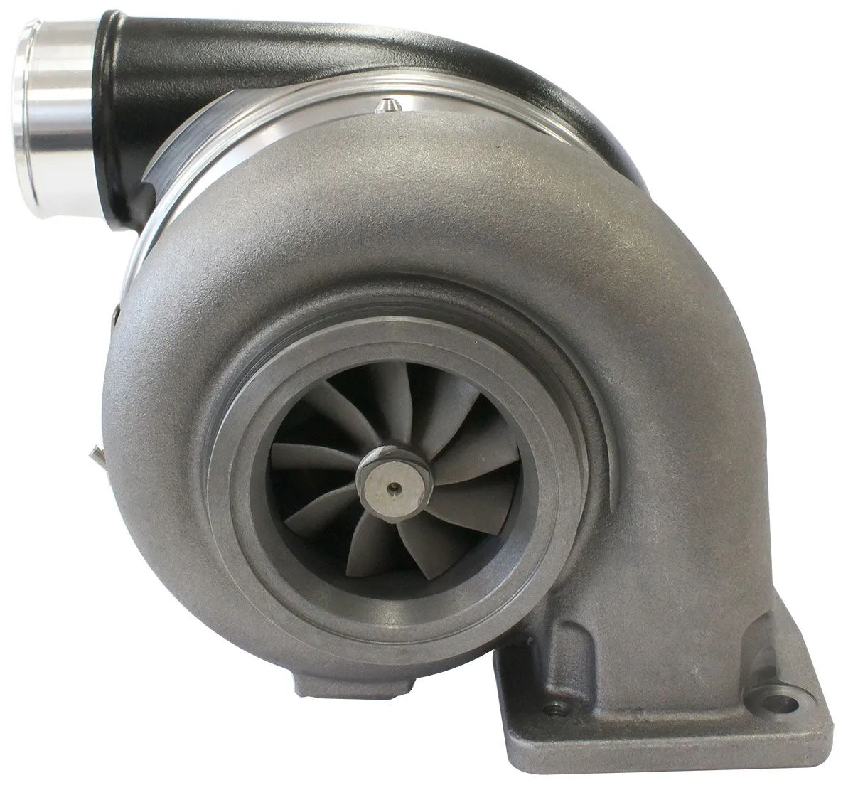 BOOSTED 7375 T4 1.15 Turbocharger 1200HP, Hi Temp Black Finish AF8005-4040BLK