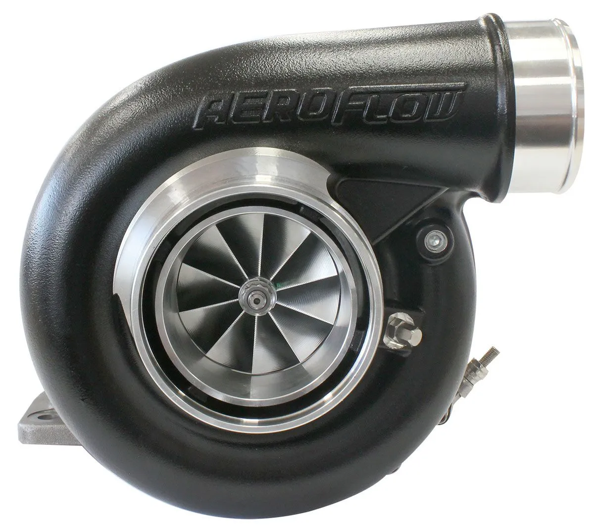 BOOSTED 7375 T4 1.15 Turbocharger 1200HP, Hi Temp Black Finish AF8005-4040BLK