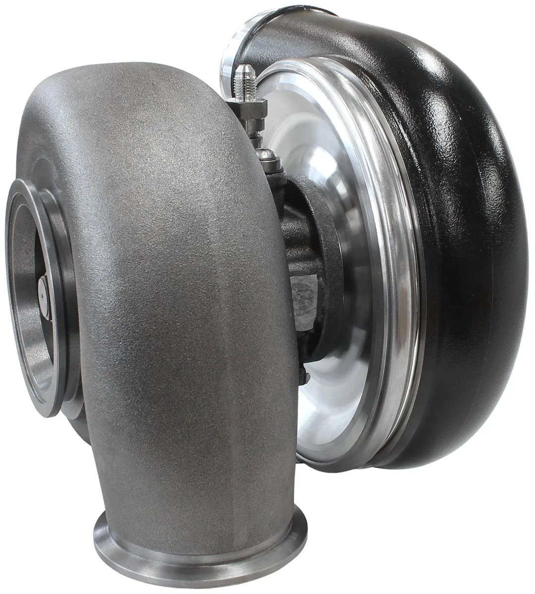 BOOSTED 7375 V-Band 1.28 Turbocharger 1200HP, Hi Temp Black Finish AF8005-4009BL