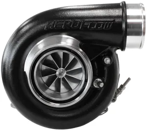 BOOSTED 7375 V-Band 1.28 Turbocharger 1200HP, Hi Temp Black Finish AF8005-4009BL