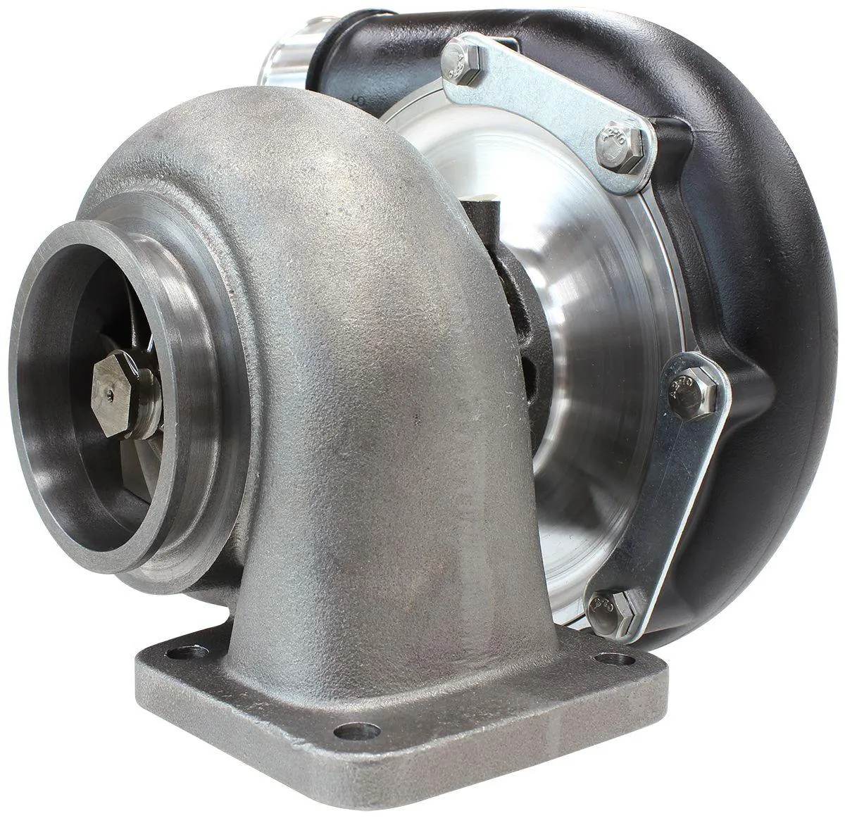 BOOSTED 7875 T4 .96 Turbocharger 950HP, Hi Temp Black Finish AF8006-4010BLK