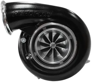 BOOSTED 7975 1.28 Reverse Rotation Turbocharger 1450HP, Hi Temp Black Finish AF8