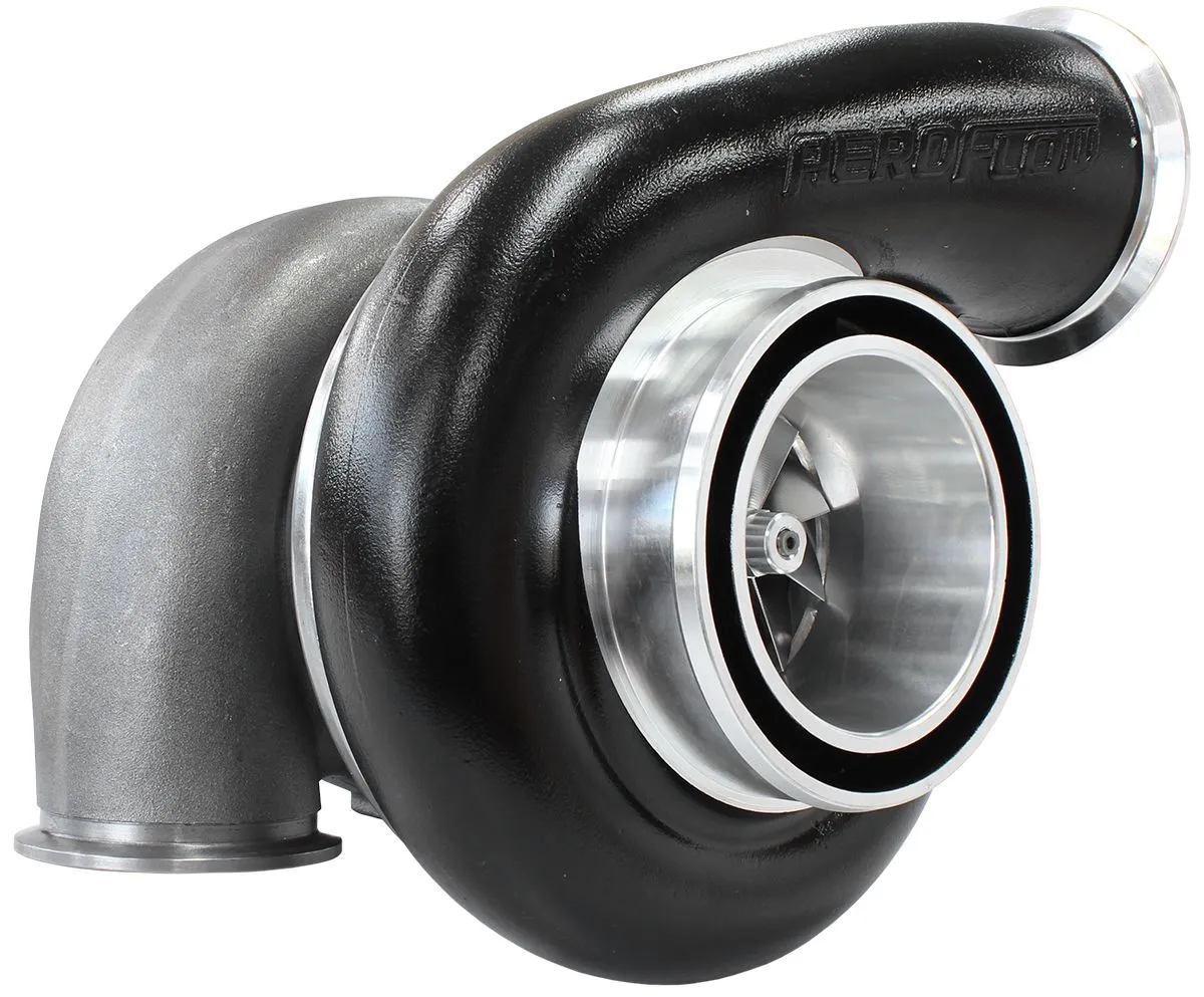 BOOSTED 7975 V-Band 1.28 Turbocharger 1450HP, Hi Temp Black Finish AF8005-4012BL