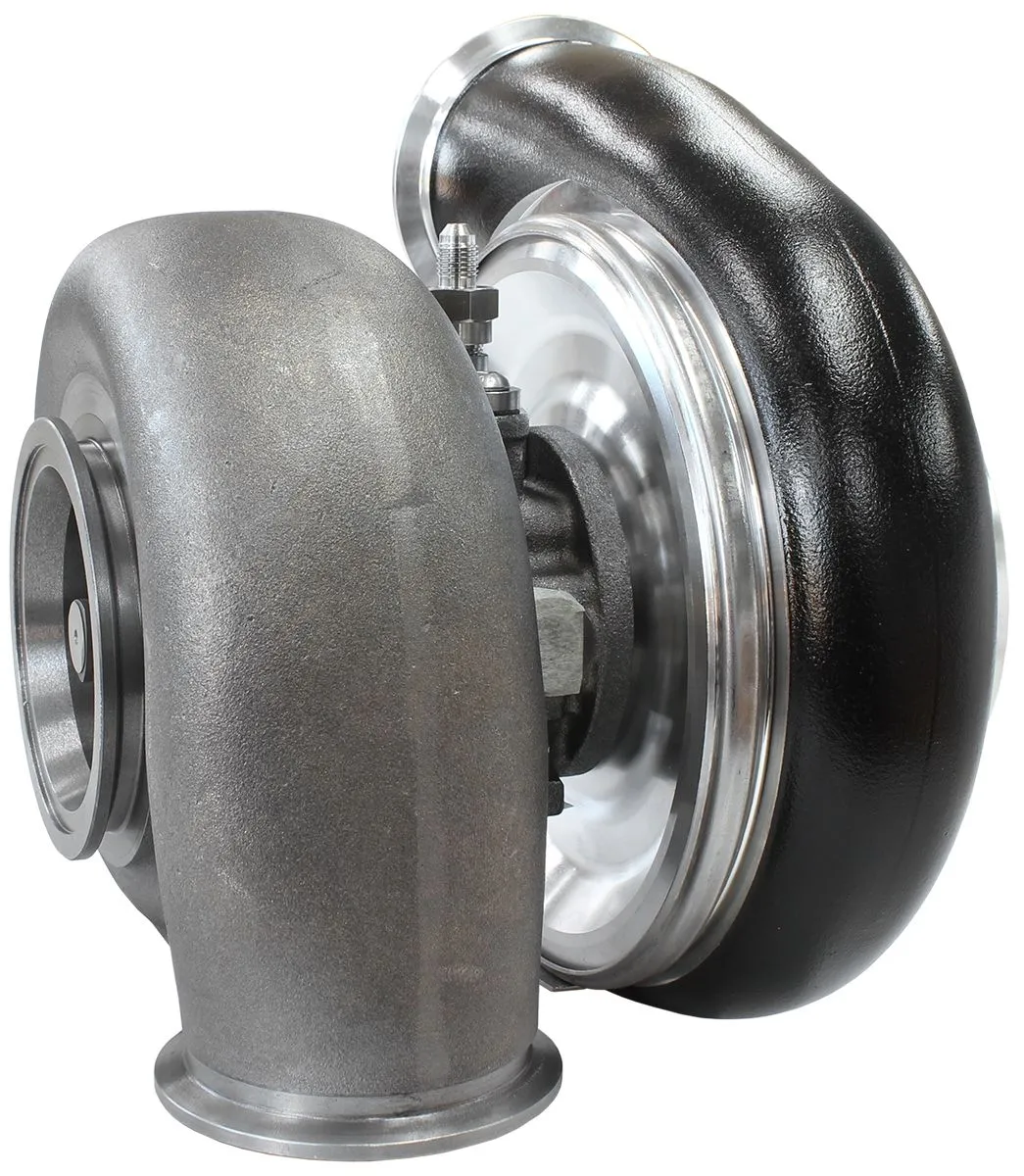 BOOSTED 7975 V-Band 1.28 Turbocharger 1450HP, Hi Temp Black Finish AF8005-4012BL