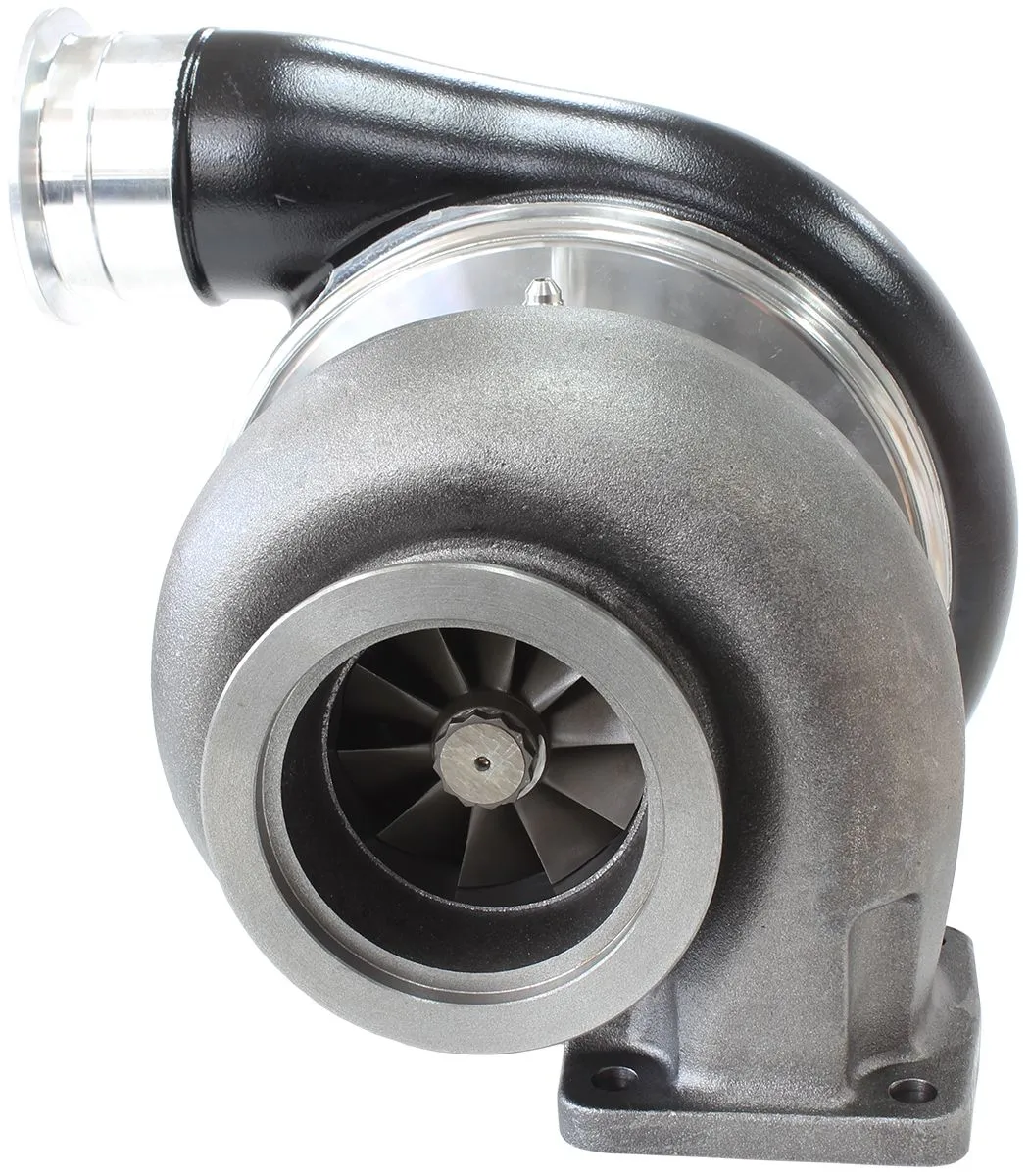 BOOSTED 8075 T4 1.10 Turbocharger 1250HP, Hi Temp Black Finish AF8005-4018BLK