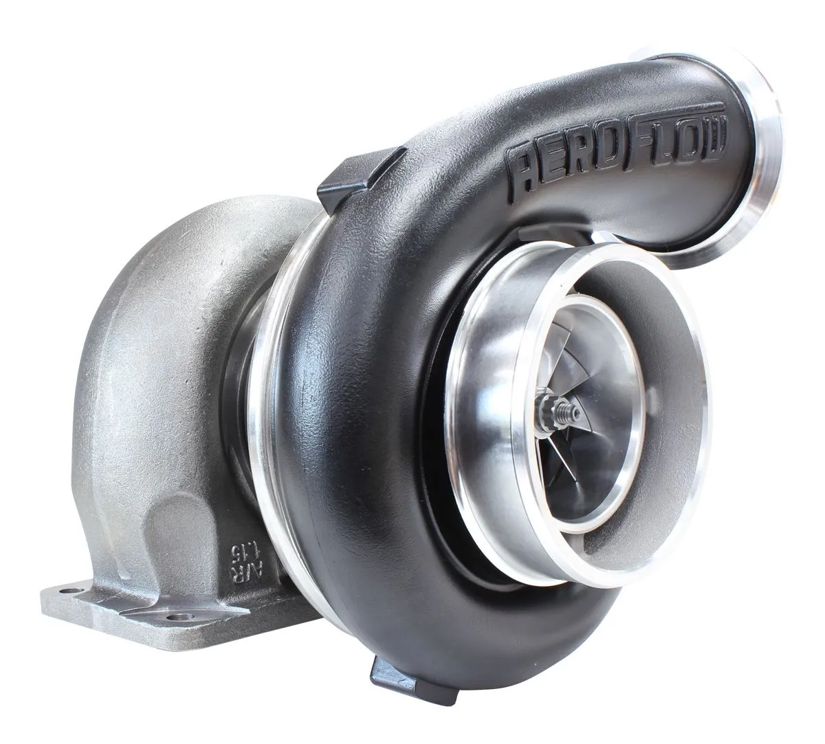 BOOSTED 8077 T4 1.15 Turbocharger 1250HP, Hi Temp Black Finish AF8005-4007BLK