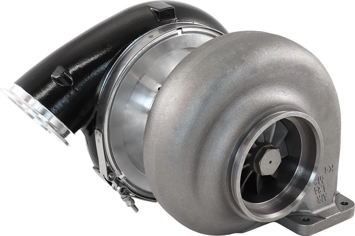 BOOSTED 88102 T6 1.24 Turbocharger 2500HP, Hi Temp Black Finish AF8005-6020BLK