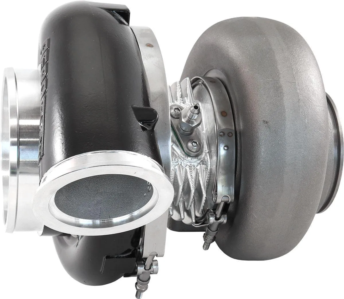 BOOSTED 88102 T6 1.24 Turbocharger 2500HP, Hi Temp Black Finish AF8005-6020BLK