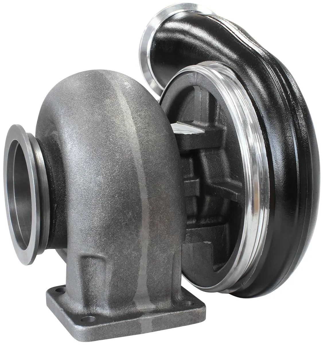 BOOSTED 8888 T4 1.25 Turbocharger 1600HP, Hi Temp Black Finish AF8006-4001BLK