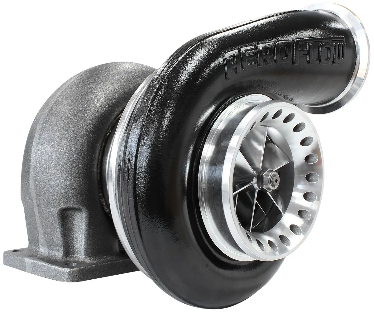 BOOSTED 8888 T4 1.25 Turbocharger 1600HP, Hi Temp Black Finish AF8006-4001BLK