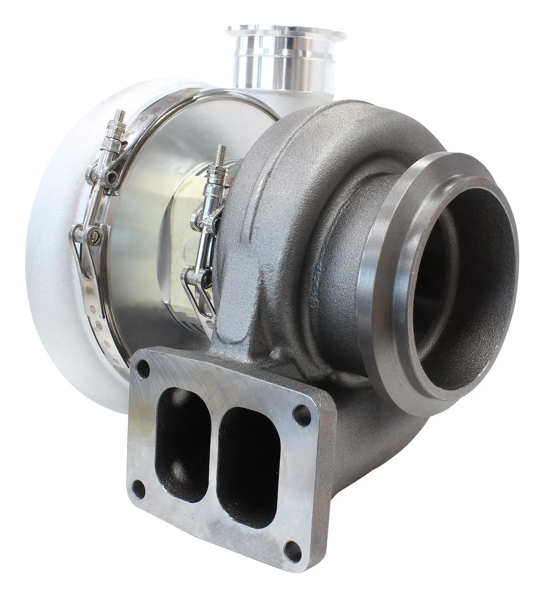 BOOSTED 8888 T6 1.32 Turbocharger 1600HP, Natural Cast Finish AF8005-6011