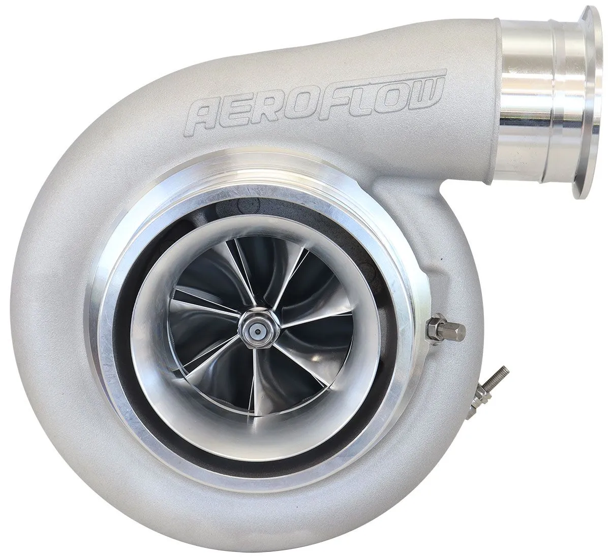 BOOSTED 8888 V-Band 1.31 Turbocharger 1250HP, Natural Cast Finish AF8005-6003